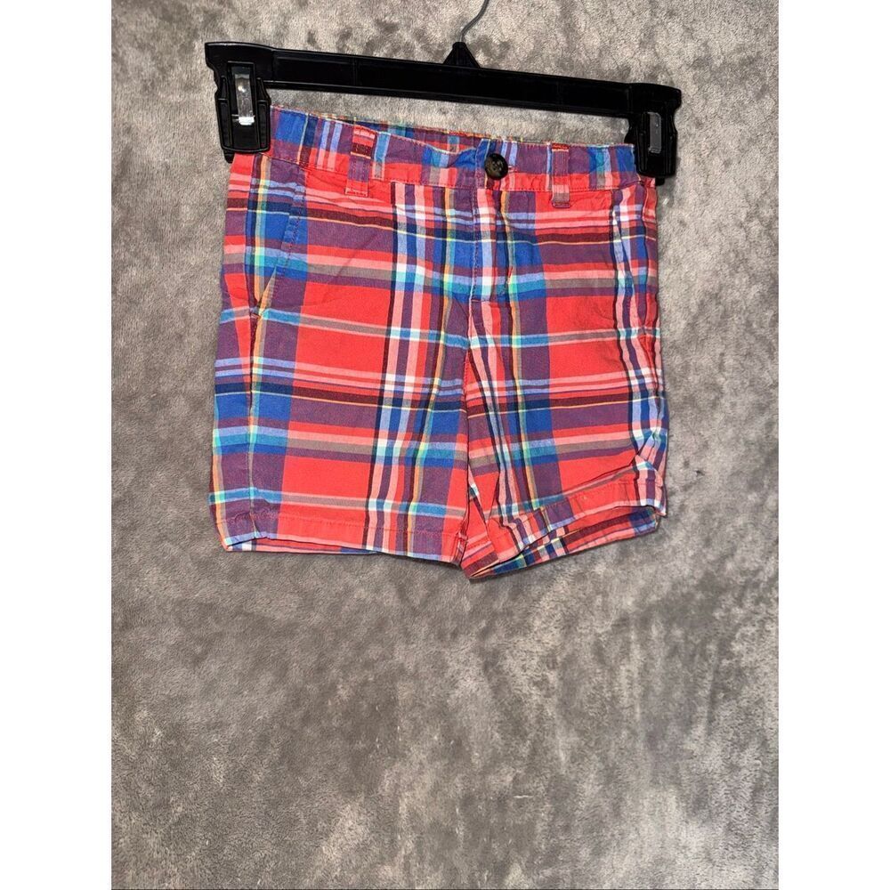 Janie & Jack Colorful Plaid Shorts Size 3T #774